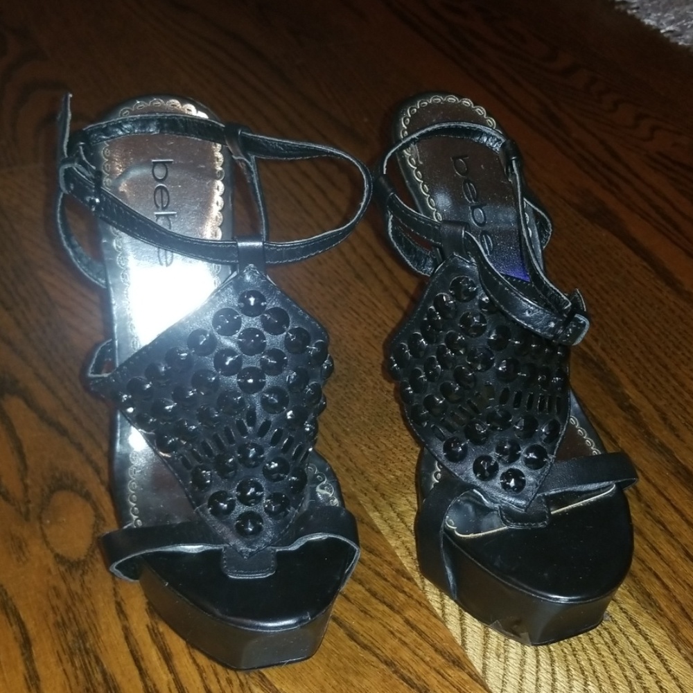 New Bebe stilettos heels